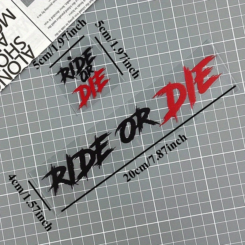 RIDE OR DIE